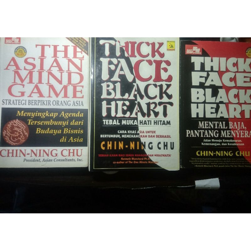 Thick face black heart (original) buku langka - Chin ning chu