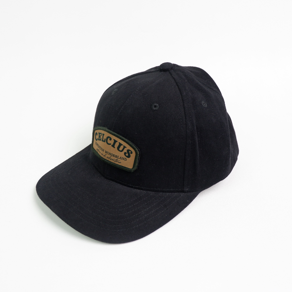 Topi Pria Topi Baseball C3LC1US Warna Hitam Coklat