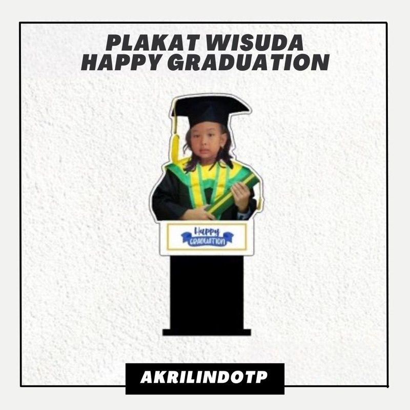 Piala Wisuda Foto Anak Plakat Wisuda Foto Siswa Akrilik Custom