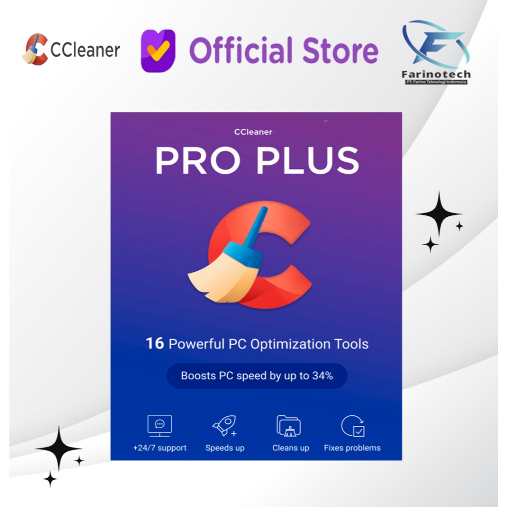 CCleaner Professional Plus for PC 1 Year License Key