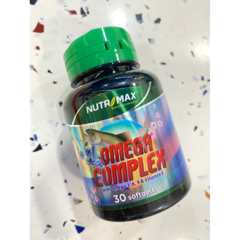 NUTRIMAX OMEGA COMPLEX@30 OBAT HERBAL KOLESTEROL
