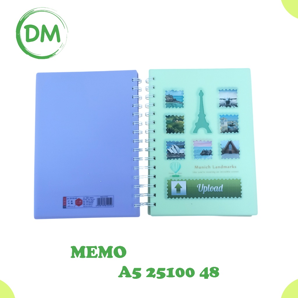 

25100 - 48 MEMO/NOTEBOOK BUKU CATATAN KARAKTER AESTHETIC A5