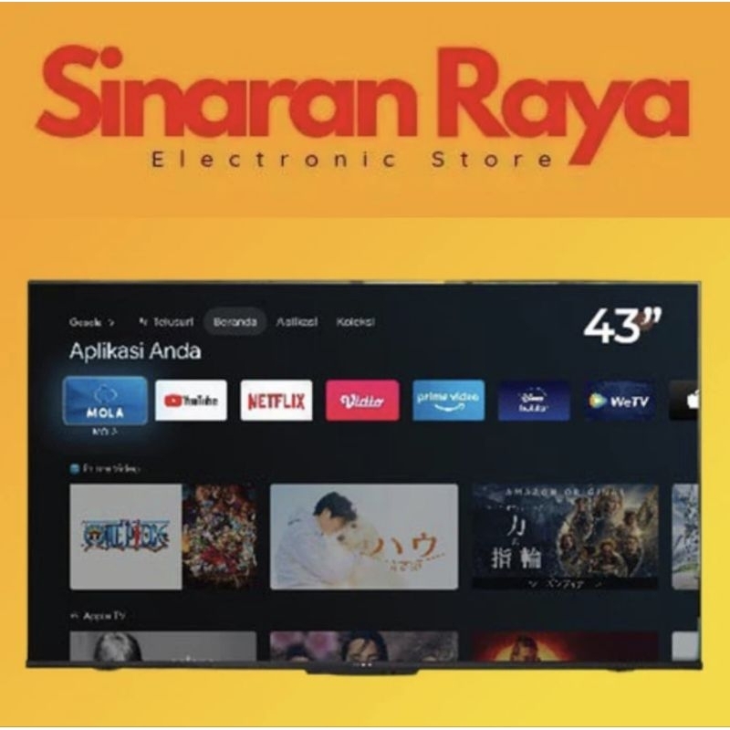 POLYTRON 43UG5959 / PLD 43UG5959 4K GOOGLE TV 43 INCH