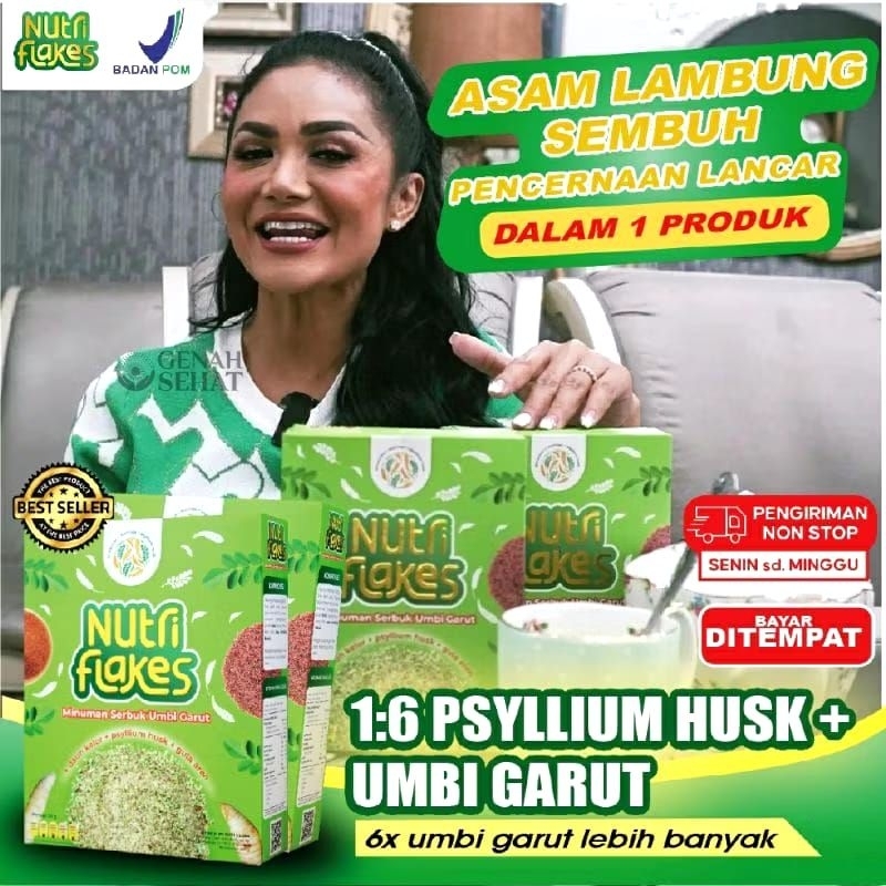 

SEREAL UMBI GARUT "NUTRIFLAKES" Sereal Sehat | Membantu Terapi Asam Lambung(Magg,Gerd, dll)