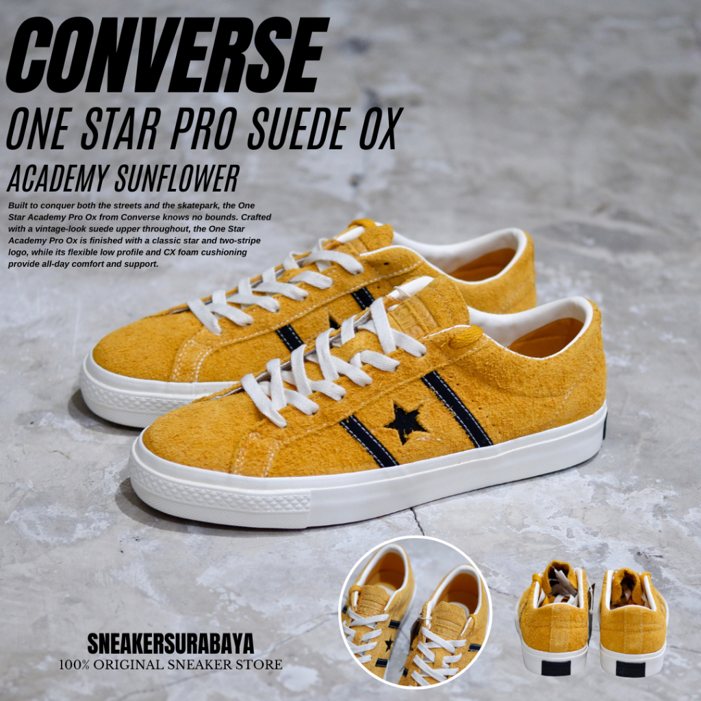 CONVERSE ONE STAR PRO ACADEMY PRO OX SUNFLOWER