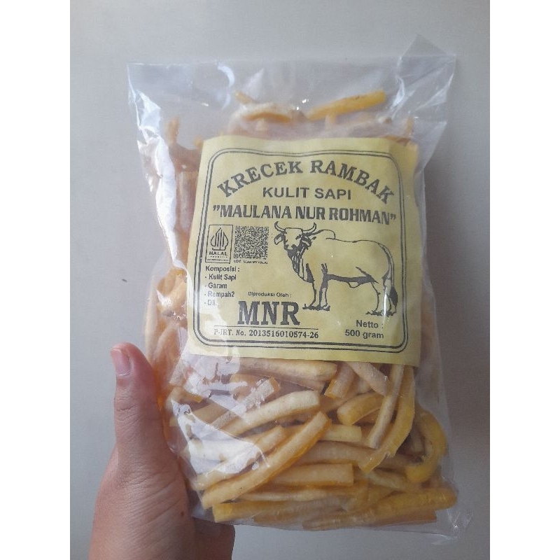 

Rambak Kulit Sapi 500gr (MENTAH)