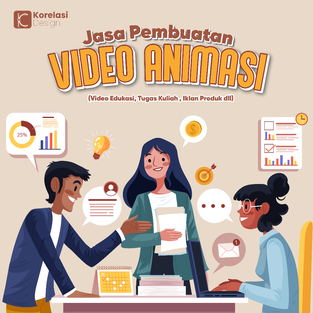 Jasa Pembuatan Video Explainer Video Animasi | Video Pembelajaran Interaktif | Presentasi Video | An