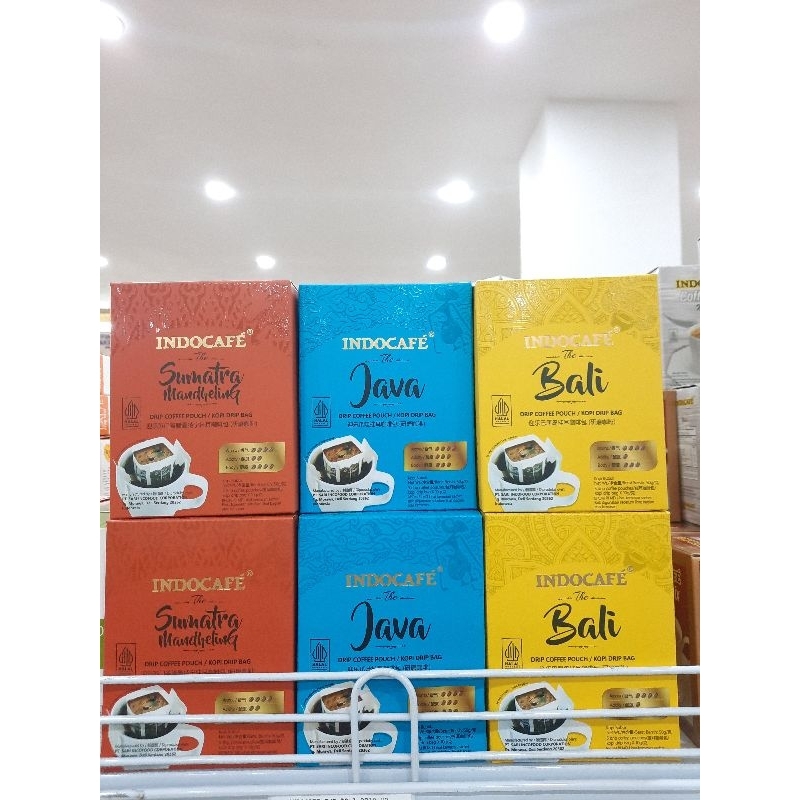 

INDOCAFE DRIP COFFE/ KOPI DRIP BAG 50GR