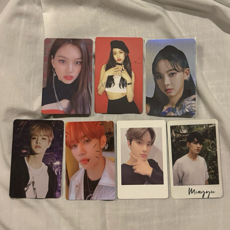 THE BOYZ TBZ WEKI MEKI AESPA TREASURE SEVENTEEN doyeon karina jihoon sunwoo eric mingyu pc pola holo