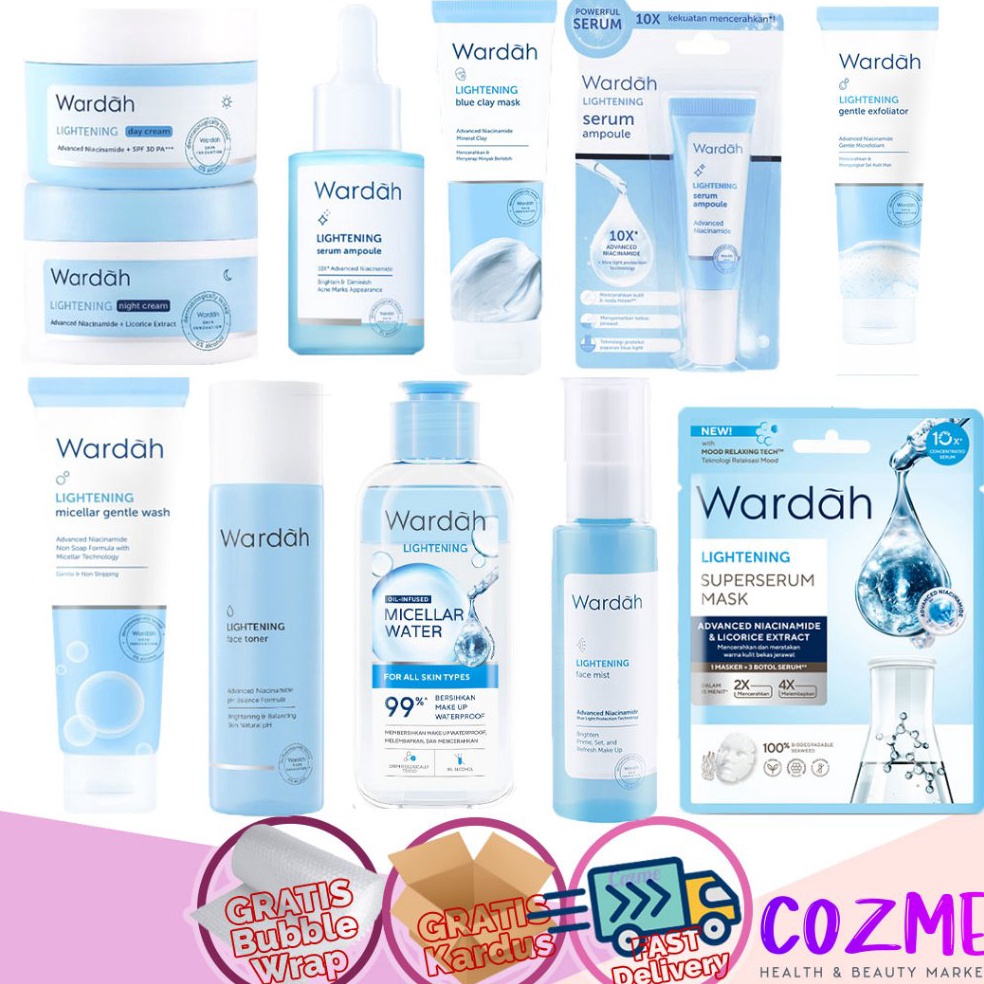Produk Oke WARDAH Lightening Skincare Series