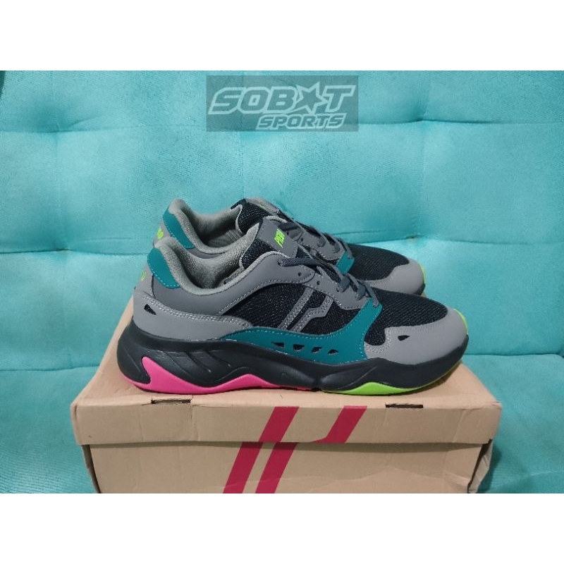 Sepatu Sneaker Casual PIERO ERGO ST GREY/PHANTOM/BLACK PIEP21048 original bnib resmi murah