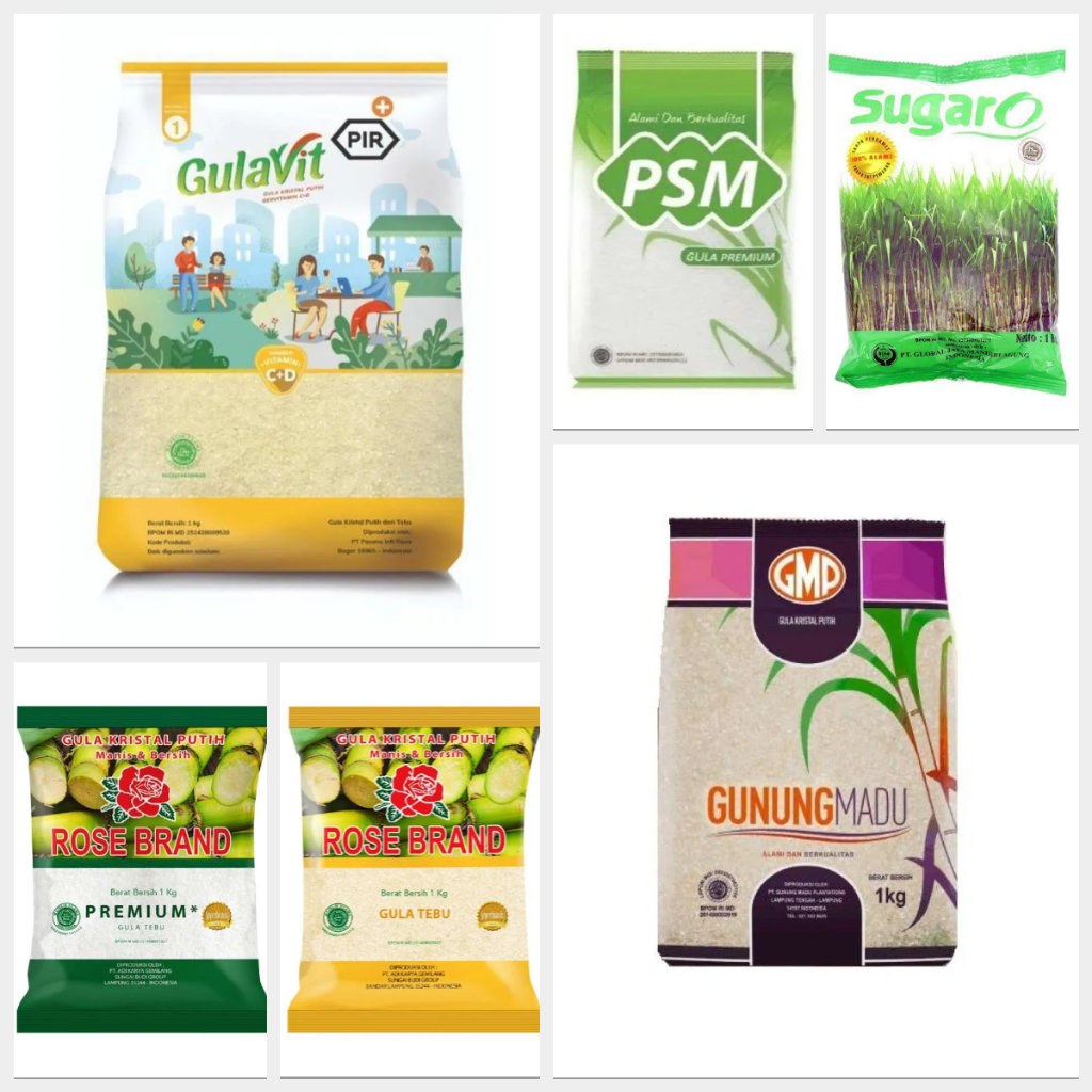 

Gula Putih Gula Pasir 1 kg
