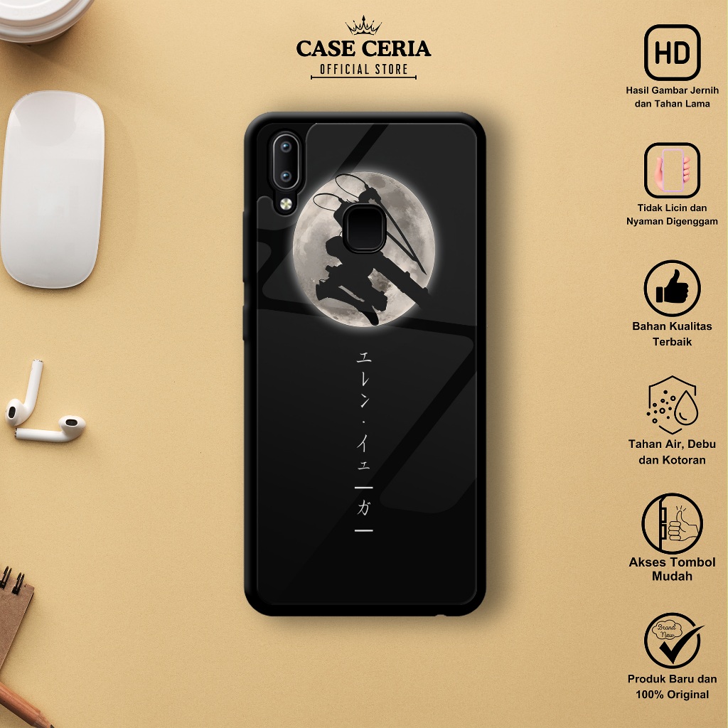 Case Vivo Y91 / Y93 / Y95 - Casing Vivo Y91 / Y93 / Y95 Anime AOT - Silikon Case – Kesing HP Vivo