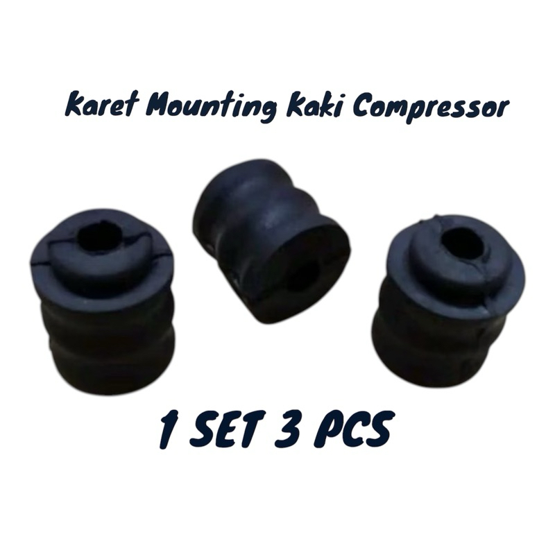 Karet Bantalan Compressor Karet Mounting Compressor Ac Splite 0,5 Pk - 2 Pk