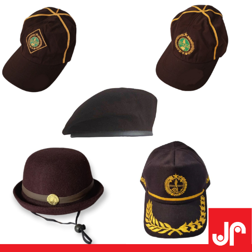 TOPI PRAMUKA PENGGALANG SIAGA PENEGAK PEMBINA/ TOPI BONI TOPI BARET TOPI PEMBINA PRAMUKA