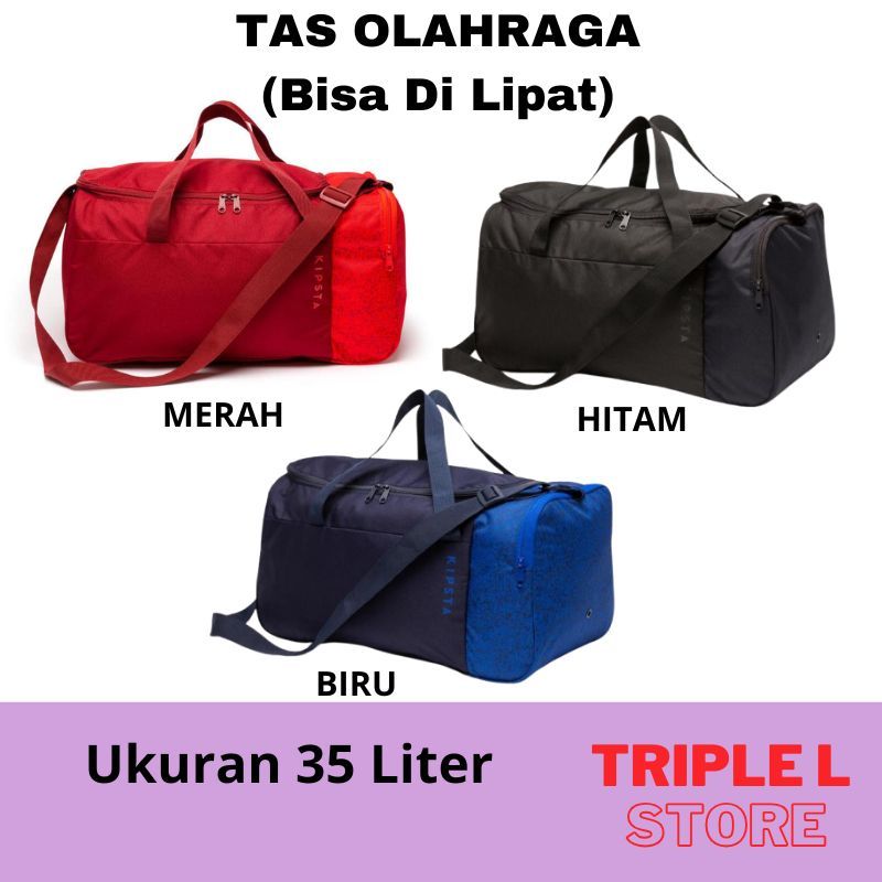 Tas Olahraga Multifungsi Tas Gym Tas Traveling Ukuran 35 Liter Bisa Dilipat