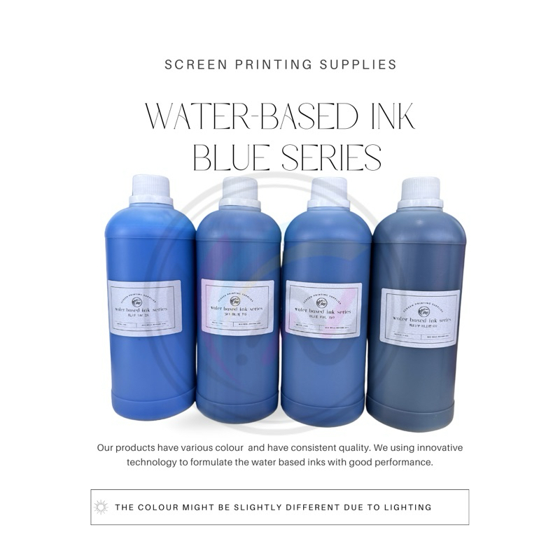 

1KG Biang Cat Sablon Biru BLue SW / Blue FBL / Sky Blue / Navy Blue SF6