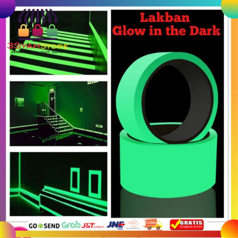 

Lakban Glow in the Dark Happyard 3M 15mm