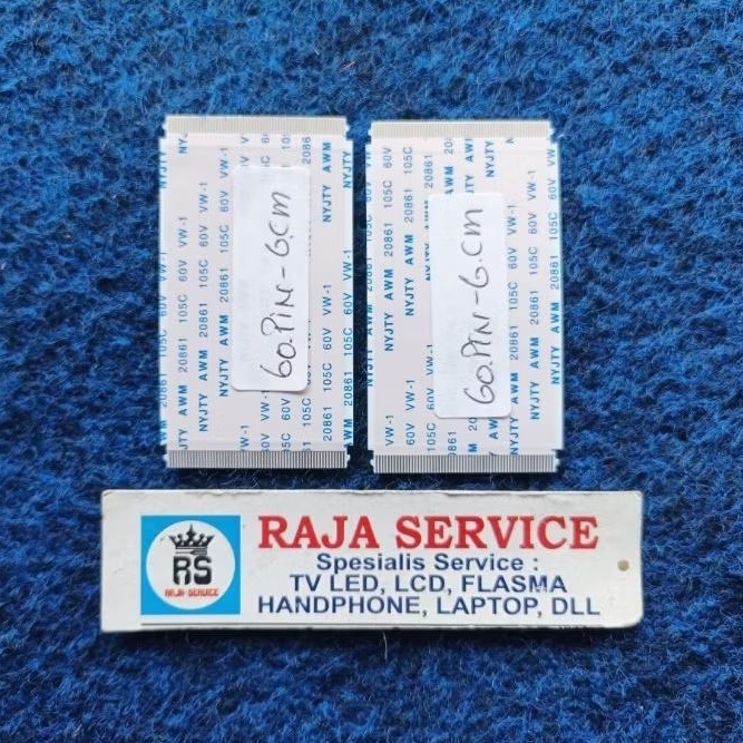 KABEL BARU tv samsung UA50F5500 lvds flaxible dari tcon ke panel lcd 60pin