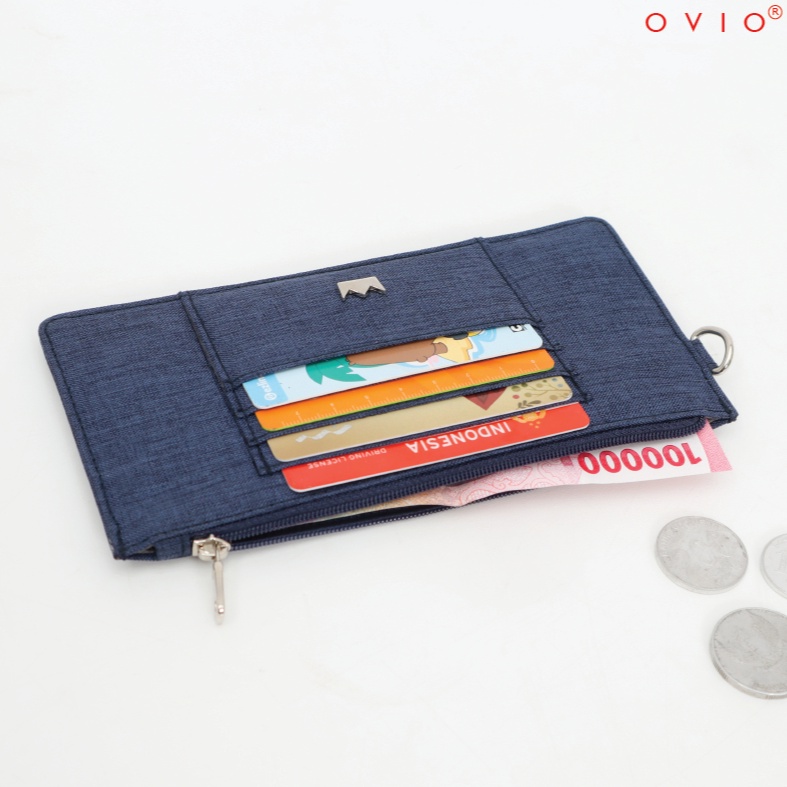 Paling Disukai Ovio 7147 Denim  Card Wallet  Dompet Kartu