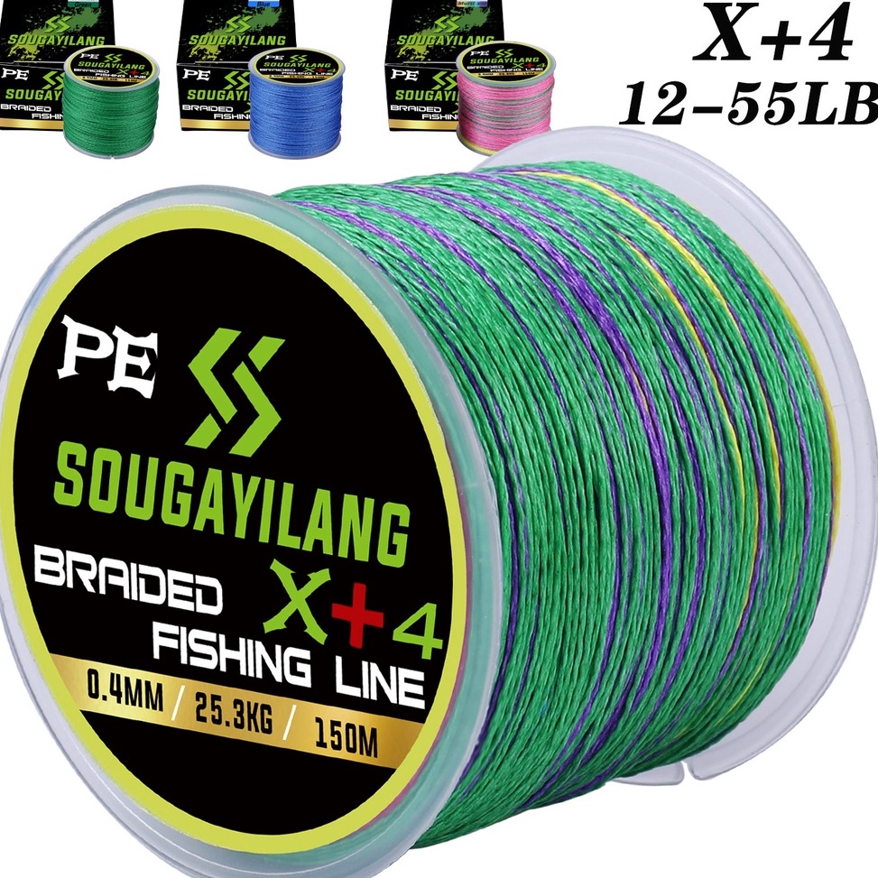 Bagus Banget senar pancing kuat dan anti keriting 15M X4 Braided Mini Fishing Line Durable And Stron