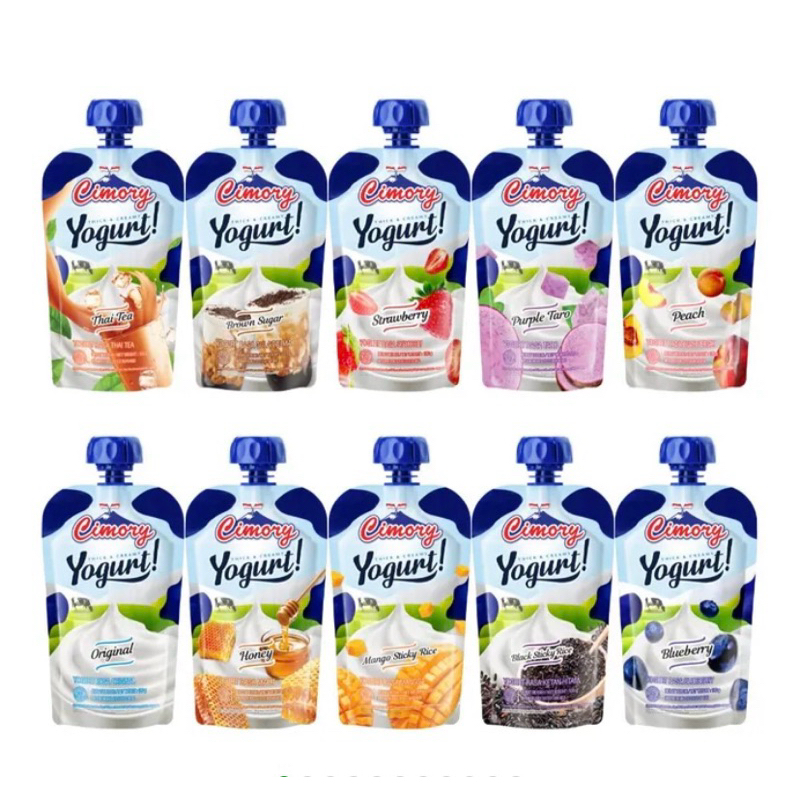 

Cimory Yogurt Squeeze 120g/All Variant
