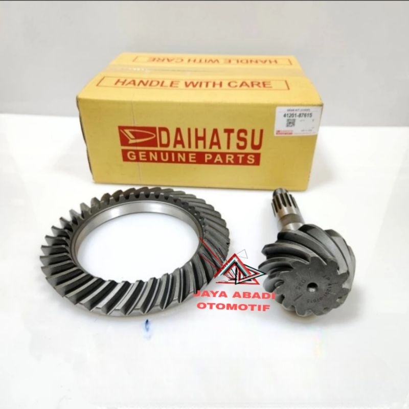 GEAR SET GIR SET GIGI GARDAN DAIHATSU GT F70 11 X 37 BARU ORI GARANSI
