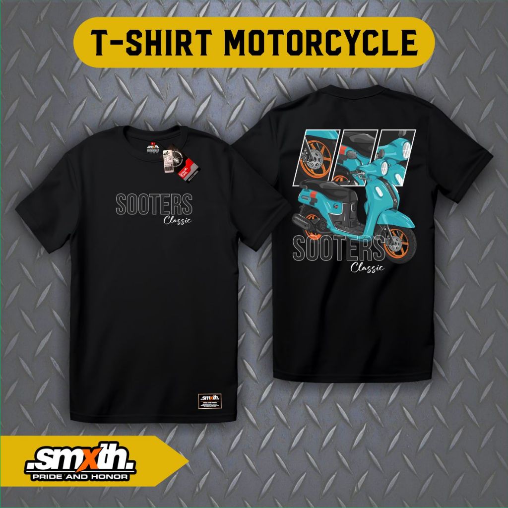 Kaos MotorCycle - T-Shirt Scooter - T-shirt Motor - Kaos Racing - Kaos DragBike - Kaos Custom
