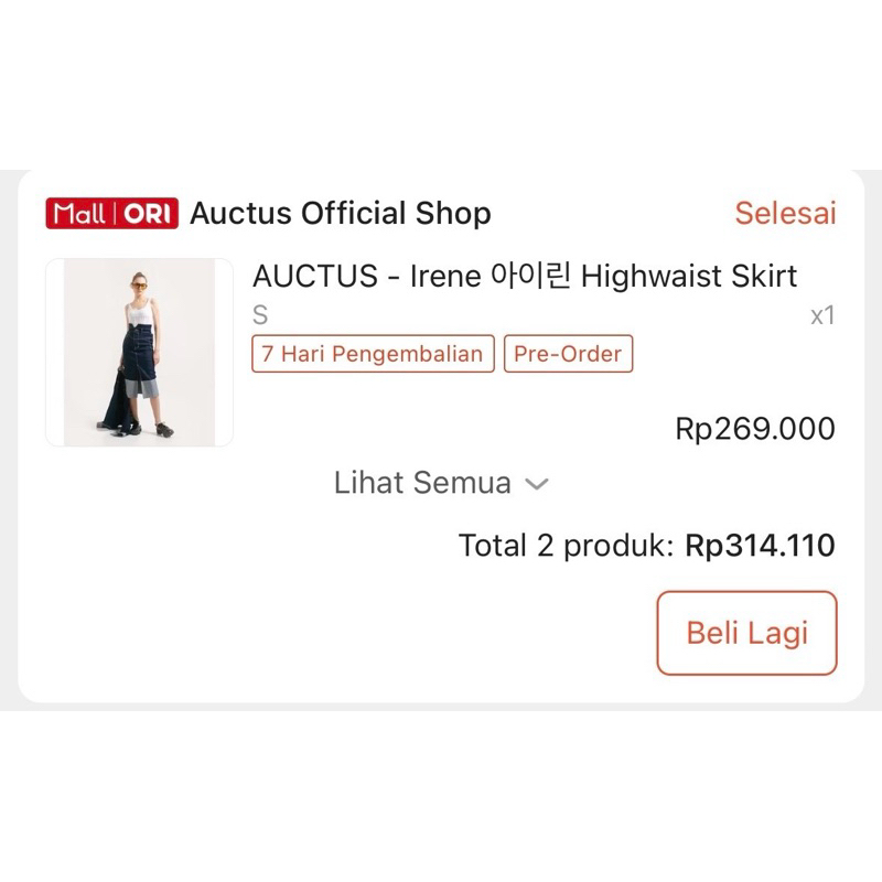 Preloved skirt Auctus