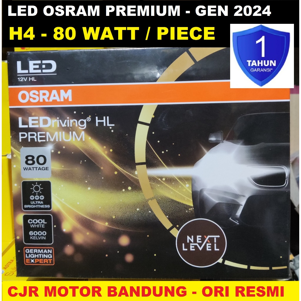LAMPU DEPAN LED H4 160 WATT OSRAM PREMIUM Lampu Utama Mobil LED OSRAM GARANSI 1 THN