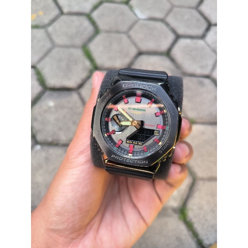 Jam Tangan GSHOCK GM-2100CH-1ADR Preloved/bekas