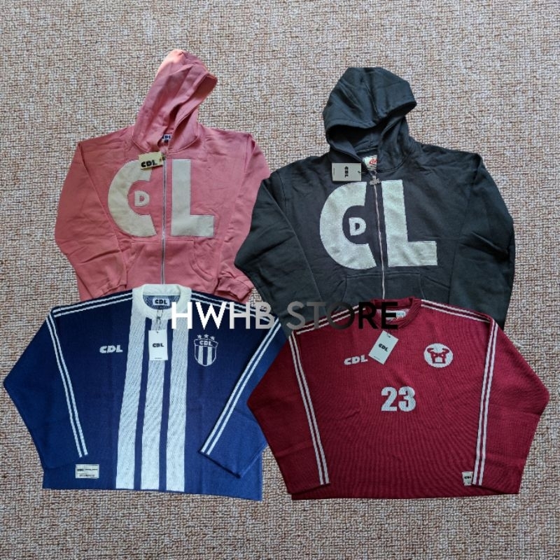 CALLE DE LARACHE  CDL ZIP HOODIE & KNITWEAR