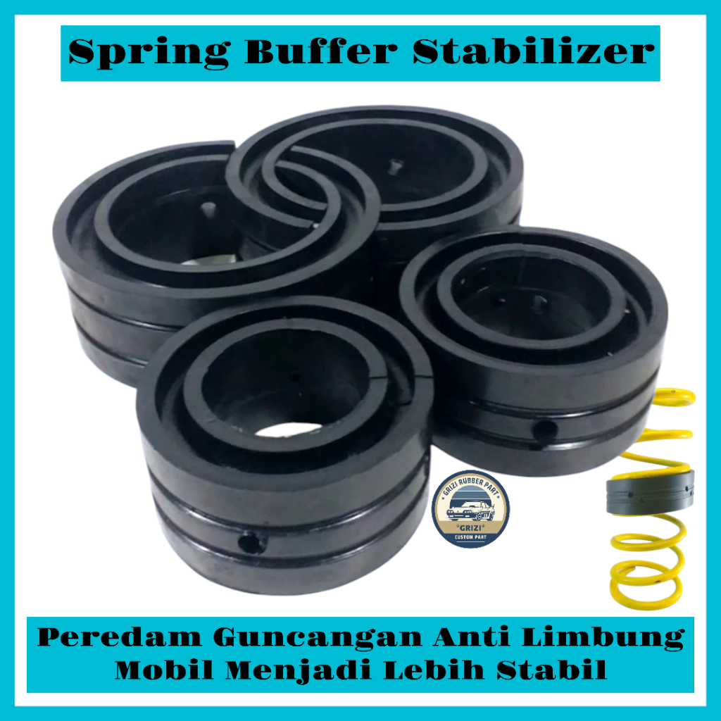 Karet Spring Buffer Stabilizer Depan Belakang Avanza Xenia Old (2008 Kebawah) 1Set(4Pcs)