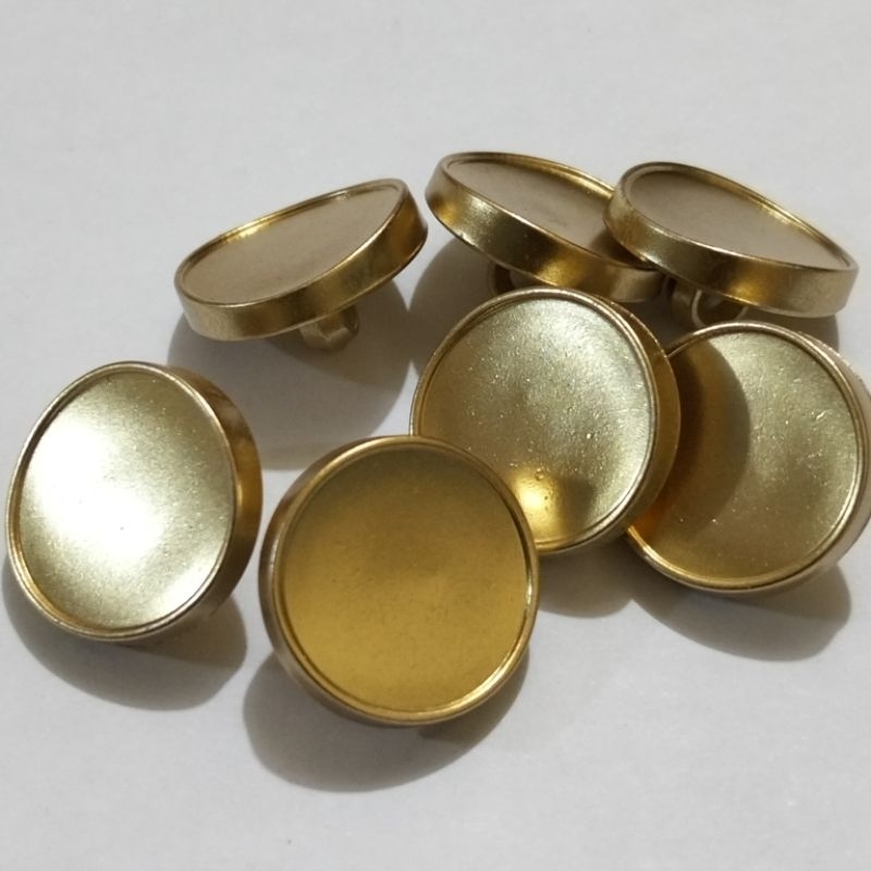 12 pcs Kancing jamur - kancing baju motif dove CEKUNG 15mm / 18mm / 21mm