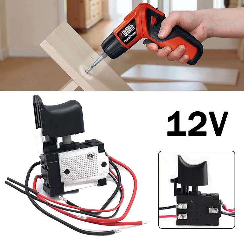 Switch Bor Cordless Triger Bor Cordless Switch Bor Cordless 12v Saklar Mesin Bor Baterai Dc