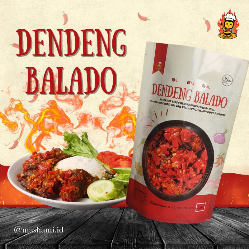 

DENDENG BALADO MASHAMI (250 gr)