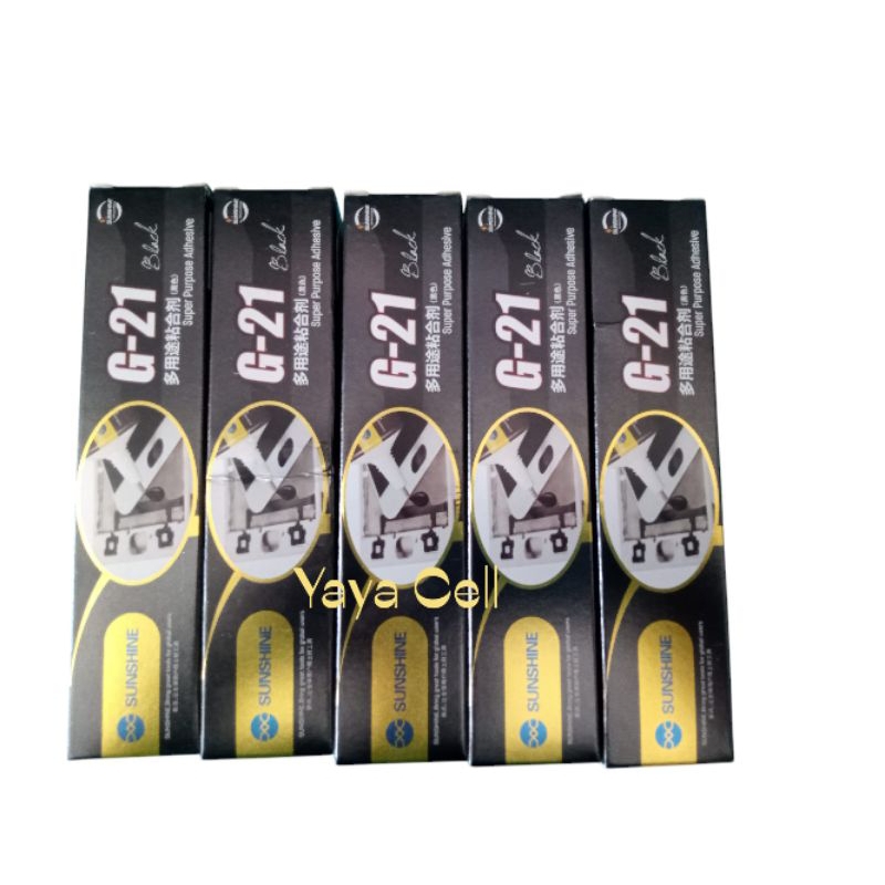 

Lem Lcd Sunshine G21 Black 50ML Super Kuat