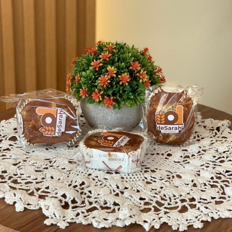 

Mini Banana Cake / Pisang / Roti / deSarah / Sarah Roti / Bolu Pisang
