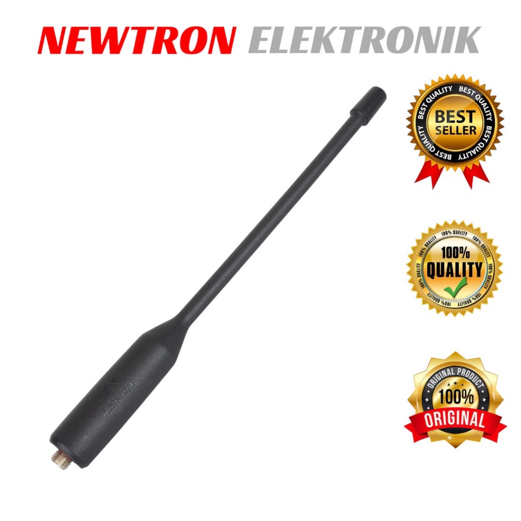 Antena HT Quansheng UVK5 UVK6 Original DualBand Female Helical Compatible Untuk KSUN UV60D TEXAS TX3