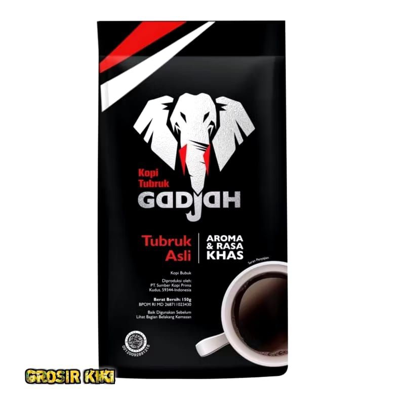 

KOPi CAP GAJAH POUCH 150g.