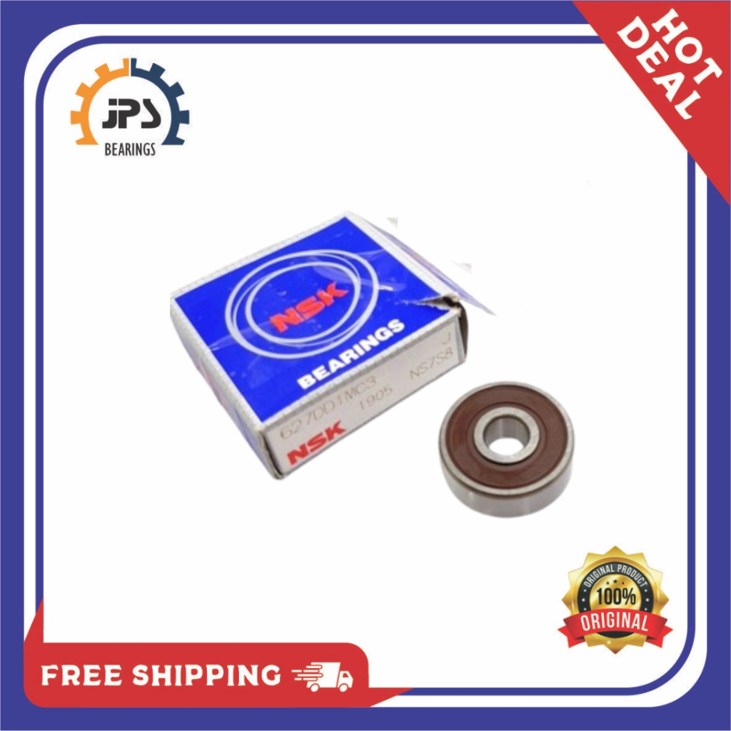 LAKER BEARING 627 DD NSK PANCING DINAMO GERINDA NSK JAPAN