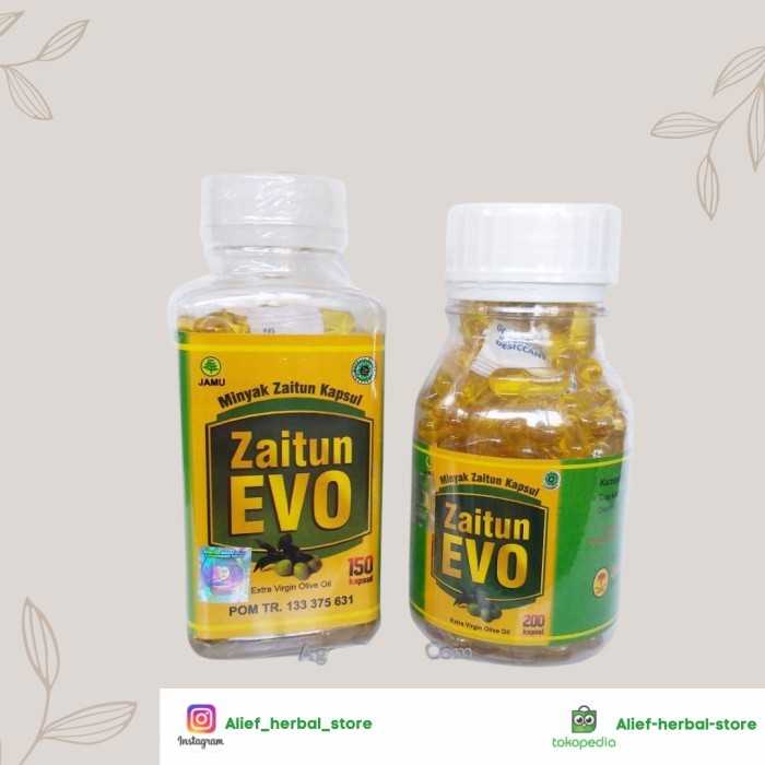 

Minyak Zaitun EVO 150 Kapsul