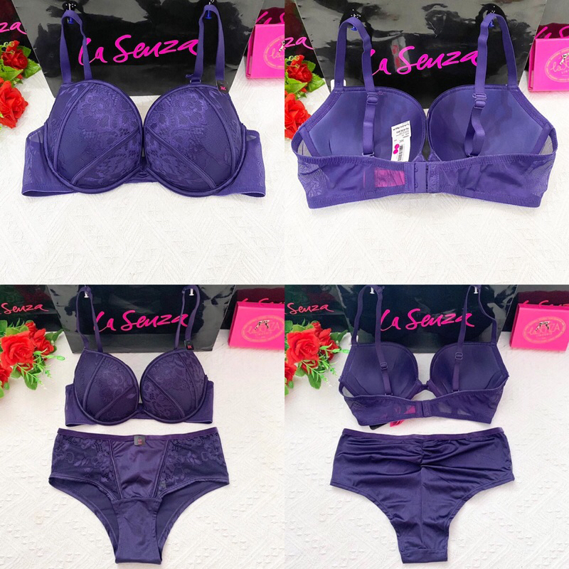 Original La senza Bra Set Beyond Sexy Gel Push Up Size 34C/M 36C/L 11206291