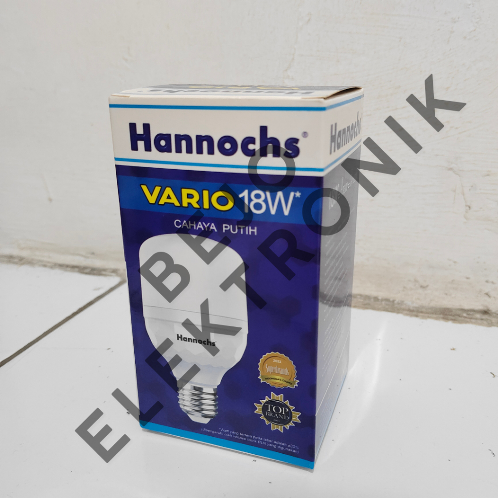 Bola Lampu Hannochs VARIO 18 WATT