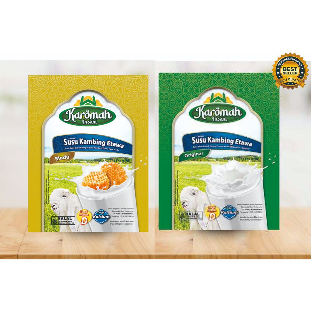 

Susu Kambing Etawa / Susu Kambing Etawa 20 g / Susu Kambing Etawa Original Madu 25g