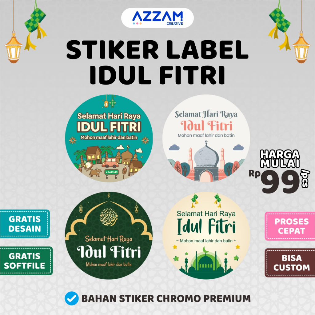 

STIKER IDUL FITRI / STIKER LEBARAN / STIKER HAMPERS LEBARAN / STIKER TOPLES IDUL FITRI / STIKER LEBARAN IDUL FITRI / STICKER IDUL FITRI / STICKER LEBARAN / STIKER / STICKER