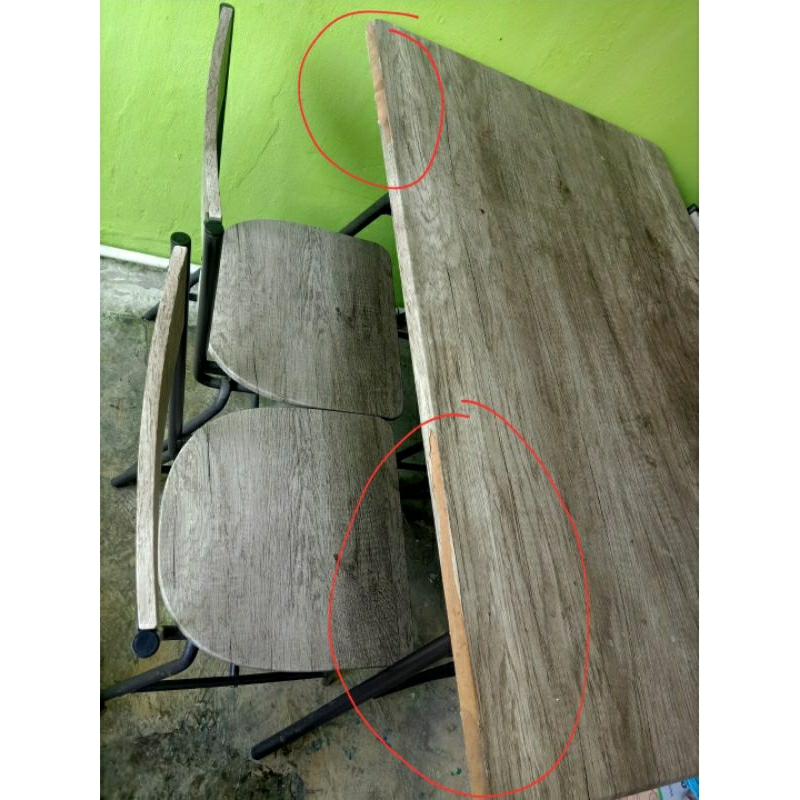 [Preloved] Dijual meja makan 4 kursi merk informa