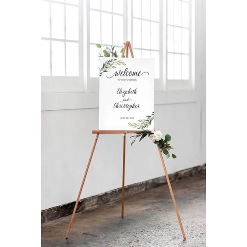 

KODE U62U Wooden easel 14 cmStanding tripod kayustand lukis