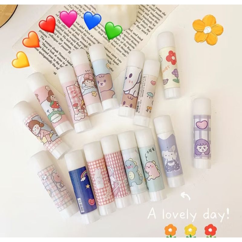 

VM Lem Glue Stick Motif Kartun Imut / Lem Padat Glue