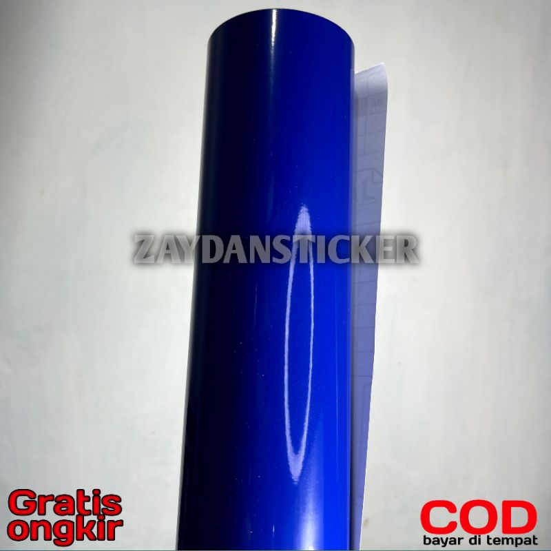 SKOTLET MOTOR BIRU TUA GLOSSY